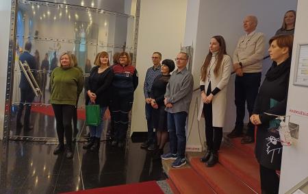 Ravenski koledniki prepevali kolednice v Mestni hiši (5)